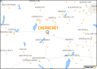 map of Chepachet