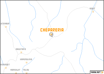 map of Chepareria