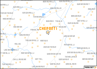 map of Cheparti