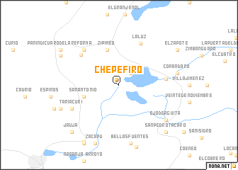 map of Chepefiro