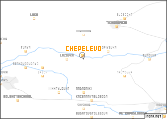 map of Chepelëvo