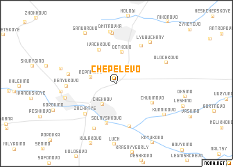 map of Chepelëvo