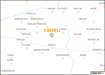 map of Chepeli