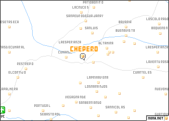 map of Chepero