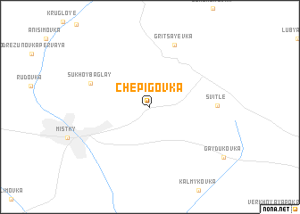 map of Chepigovka