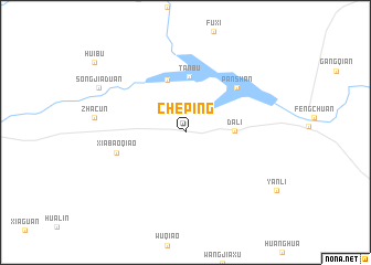map of Cheping