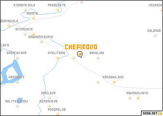 map of Chepirovo