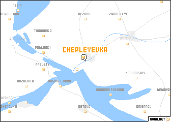 map of Chepleyevka