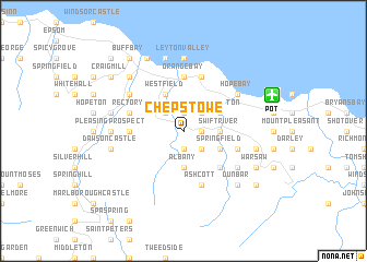 map of Chepstowe