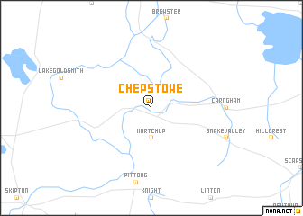map of Chepstowe