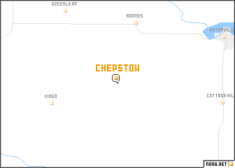 map of Chepstow