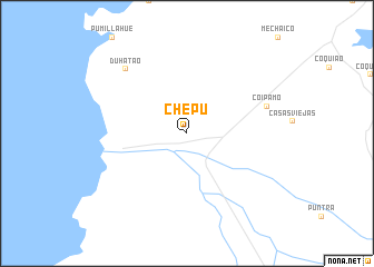 map of Chepu