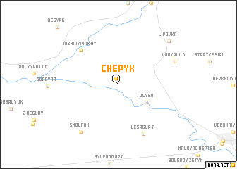 map of Chepyk