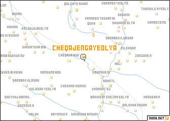 map of Cheqā Jengā-ye ‘Olyā