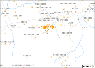 map of Cheqer