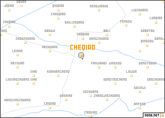 map of Cheqiao