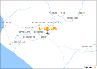 map of Chequepe