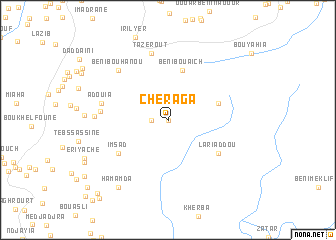 map of Cheraga