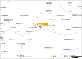 map of Cherāghīl