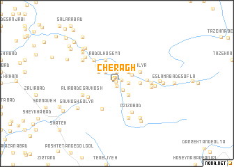 map of Cherāgh