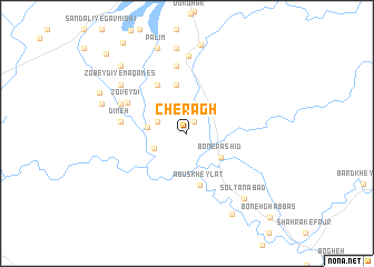 map of Cherāgh