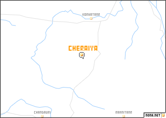 map of Cheraiya