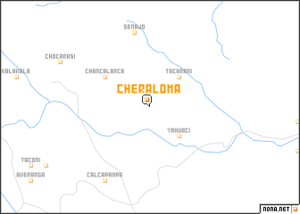 map of Cheraloma