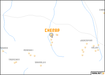 map of Cherāp