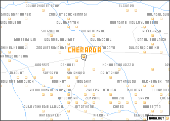 map of Cherarda