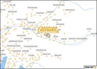 map of Cherāwan