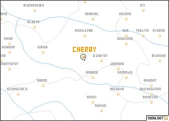 map of Chʼeray