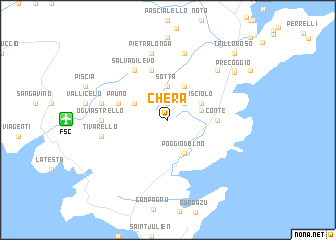 map of Chera
