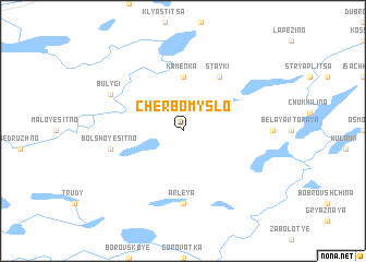 map of Cherbomyslo