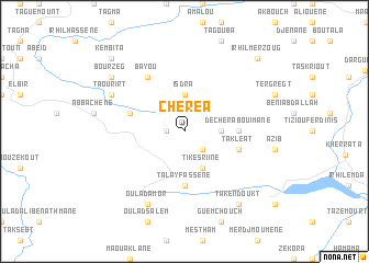 map of Cherea