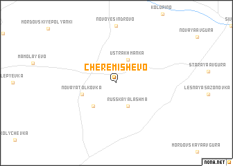 map of Cheremishevo