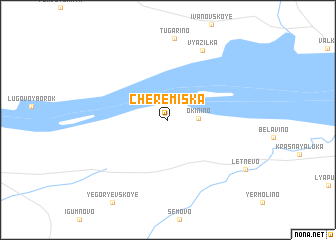 map of Cheremiska