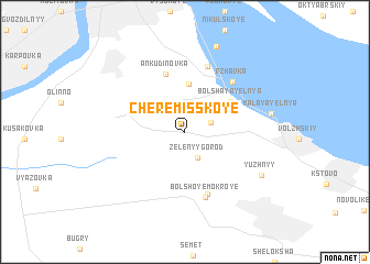 map of Cheremisskoye