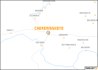 map of Cheremisskoye