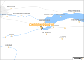 map of Cheremisskoye