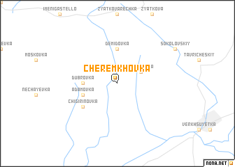map of Cheremkhovka