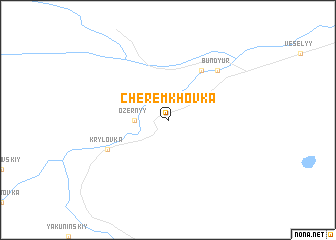 map of Cheremkhovka