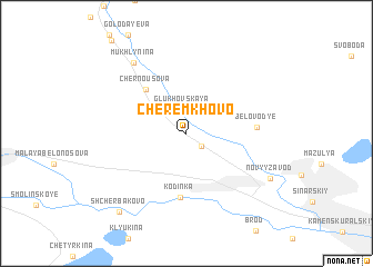 map of Cheremkhovo