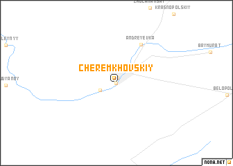 map of Cheremkhovskiy