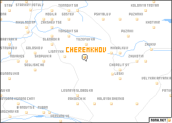 map of Cheremkhov