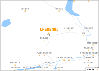 map of Cheremno