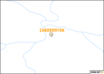 map of Cheremnykh