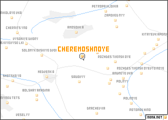 map of Cheremoshnoye