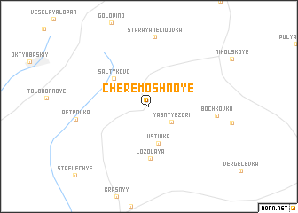 map of Cherëmoshnoye