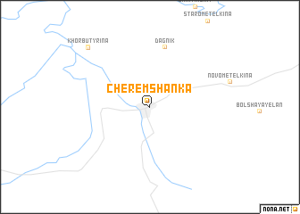 map of Cheremshanka