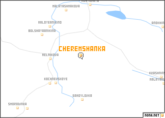 map of Cheremshanka